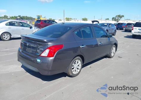 2015 Nissan Versa 1.6 Sv из США, поврежденный, VIN 3N1CN7AP3FL802799